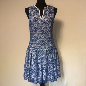 Blue ABS dress